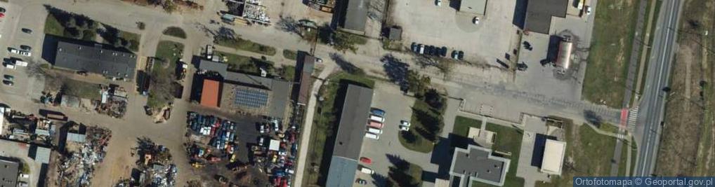 Zdjęcie satelitarne Krzycha, por. ul.