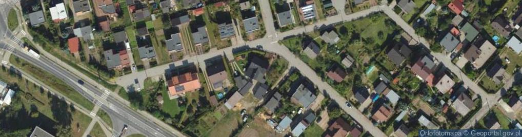 Zdjęcie satelitarne Kręta ul.
