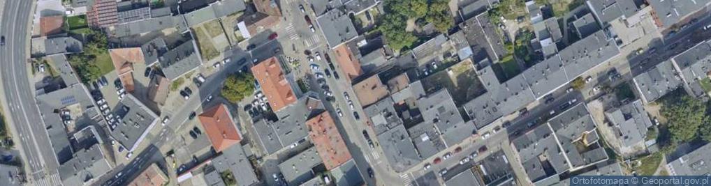 Zdjęcie satelitarne Królowej Jadwigi ul.