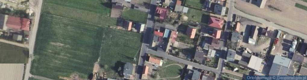 Zdjęcie satelitarne Krzywińska ul.