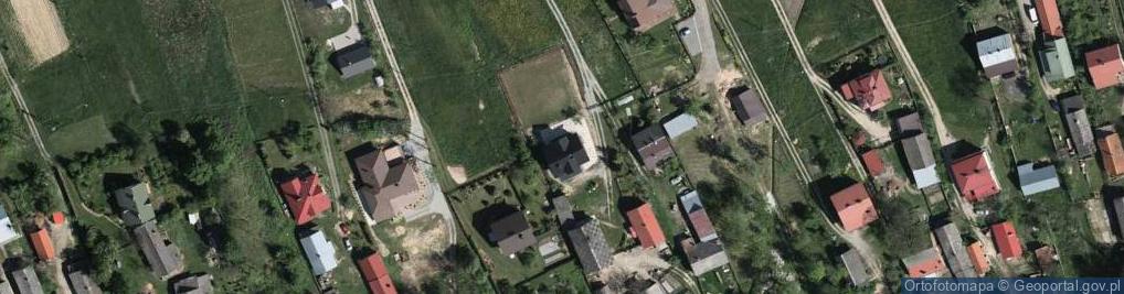 Zdjęcie satelitarne Krzywa Wieś ul.