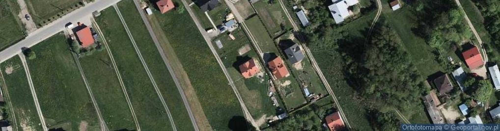 Zdjęcie satelitarne Krzywa Wieś ul.
