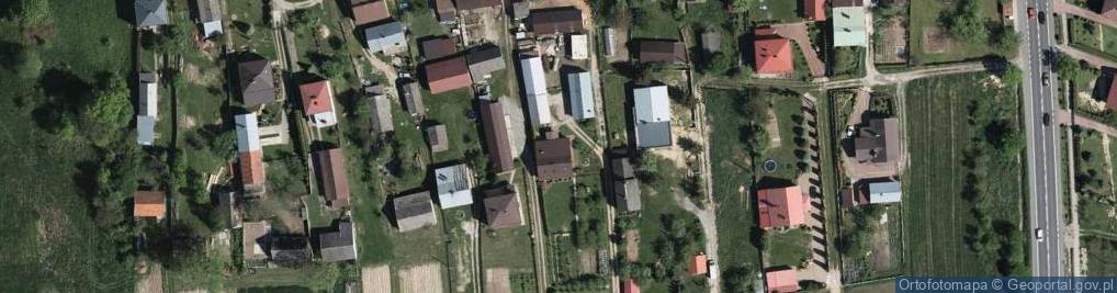 Zdjęcie satelitarne Krzywa Wieś ul.