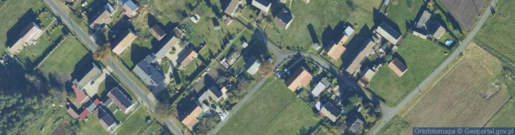 Zdjęcie satelitarne Krzywa ul.