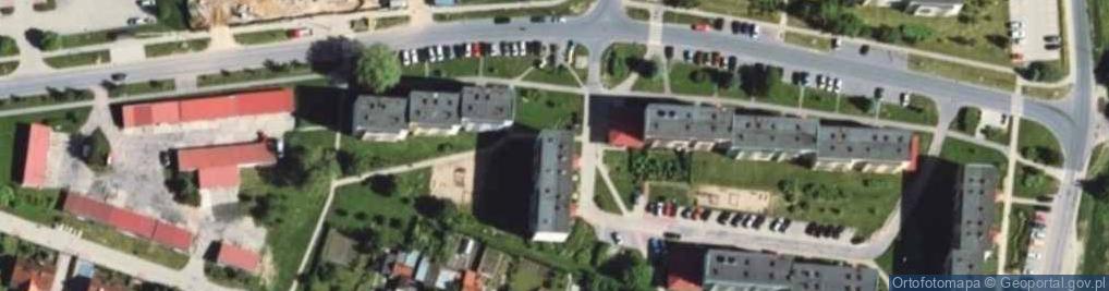 Zdjęcie satelitarne Króla Kazimierza Wielkiego ul.