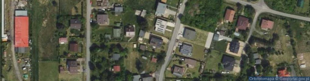 Zdjęcie satelitarne Krokusowa ul.
