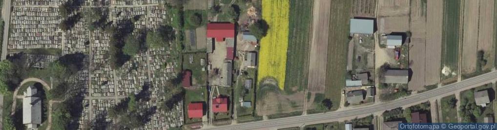 Zdjęcie satelitarne Kraczewice Prywatne ul.