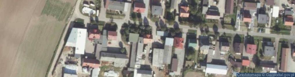 Zdjęcie satelitarne Krajewice ul.