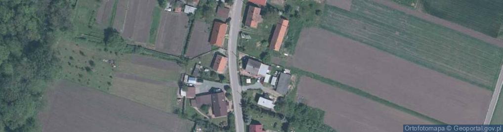 Zdjęcie satelitarne Krajków ul.