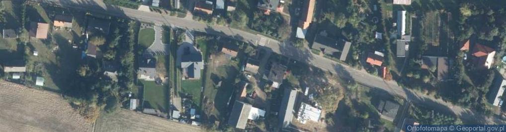 Zdjęcie satelitarne Krajkowo ul.