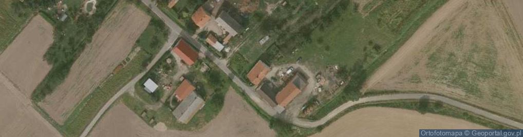 Zdjęcie satelitarne Krajów ul.
