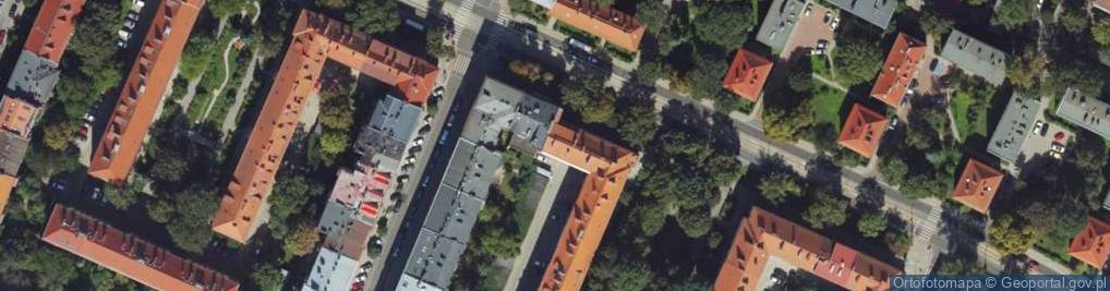 Zdjęcie satelitarne Królewska ul.