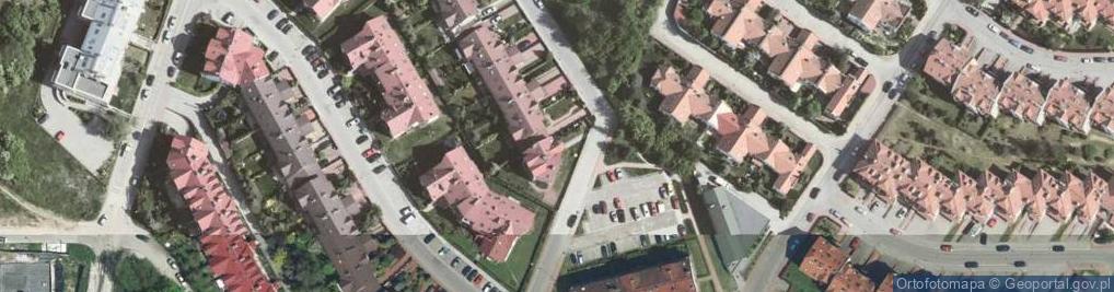 Zdjęcie satelitarne Krymska ul.
