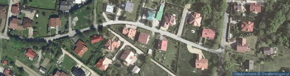 Zdjęcie satelitarne Krzyżanowskiego Adama ul.