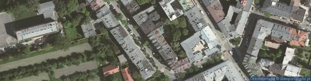 Zdjęcie satelitarne Krowoderska ul.