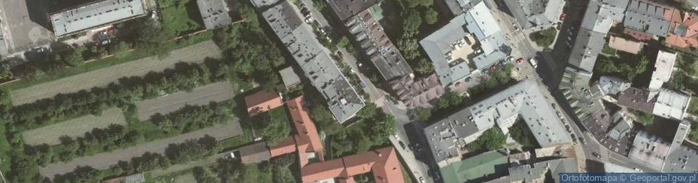 Zdjęcie satelitarne Krowoderska ul.
