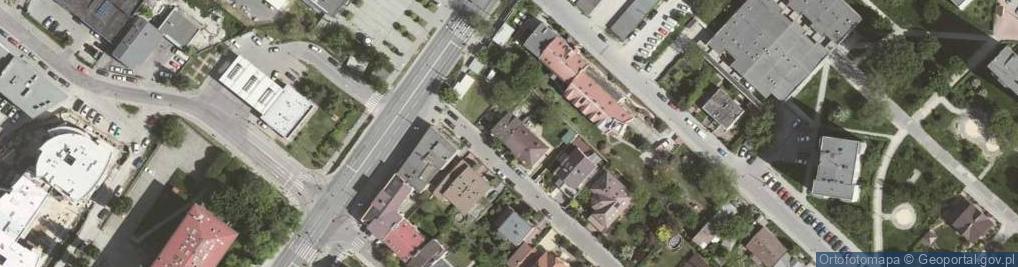 Zdjęcie satelitarne Krzywoń Anieli ul.