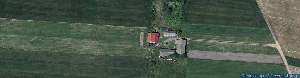Zdjęcie satelitarne Krasew ul.