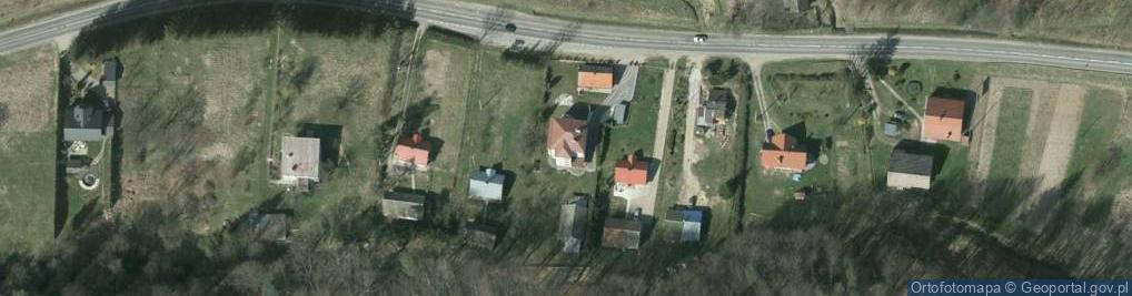 Zdjęcie satelitarne Krasiczyn ul.