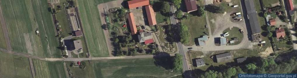 Zdjęcie satelitarne Krasienin-Kolonia ul.