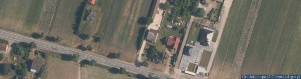 Zdjęcie satelitarne Krasik ul.