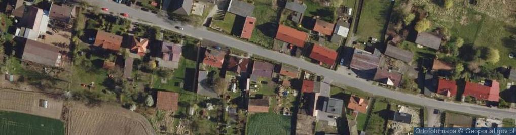 Zdjęcie satelitarne Krasków ul.