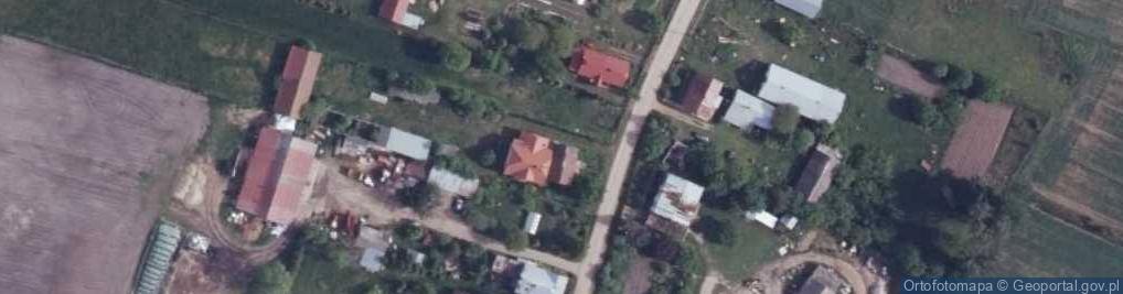 Zdjęcie satelitarne Krasne Małe ul.