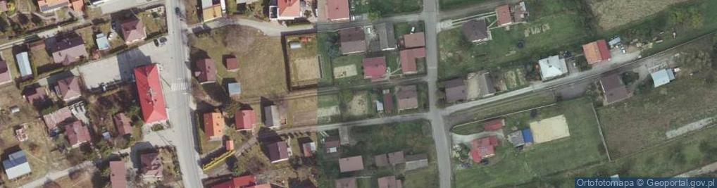 Zdjęcie satelitarne Krasne ul.