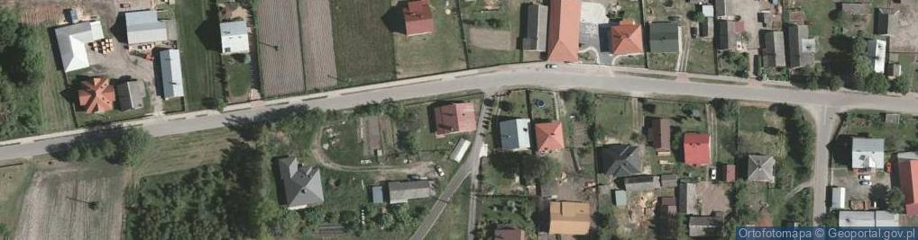 Zdjęcie satelitarne Krawce ul.