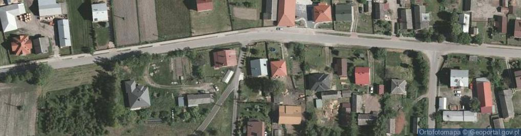 Zdjęcie satelitarne Krawce ul.