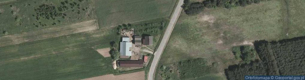 Zdjęcie satelitarne Krawce ul.
