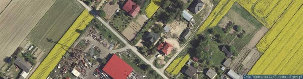 Zdjęcie satelitarne Krebsówka ul.
