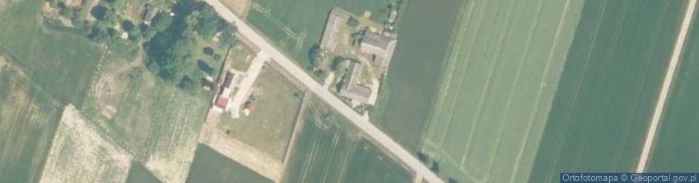 Zdjęcie satelitarne Krężoły ul.