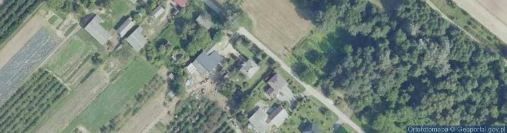 Zdjęcie satelitarne Krobielice ul.