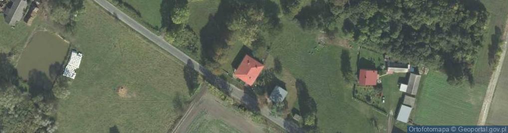 Zdjęcie satelitarne Krobonosz-Kolonia ul.