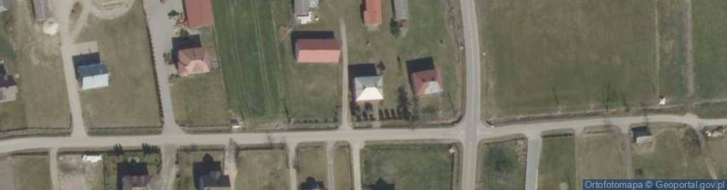 Zdjęcie satelitarne Kropiewnica-Racibory ul.