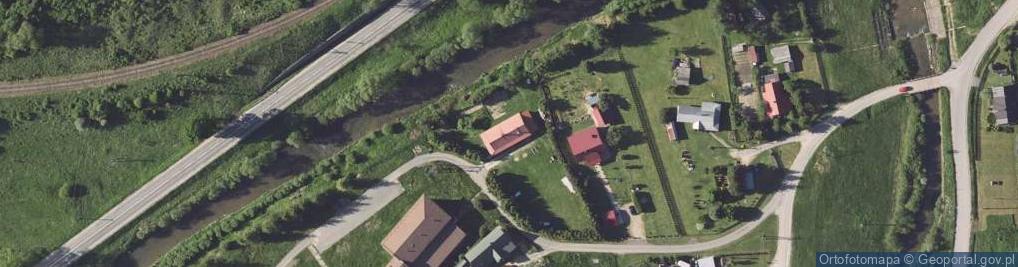 Zdjęcie satelitarne Krościenko ul.