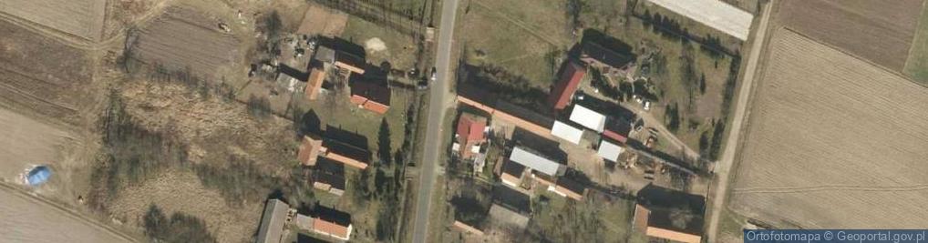 Zdjęcie satelitarne Krościna Mała ul.