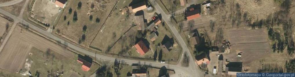 Zdjęcie satelitarne Krościna Wielka ul.