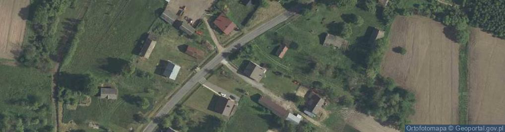 Zdjęcie satelitarne Krowica Lasowa ul.