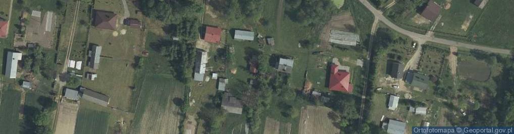 Zdjęcie satelitarne Krowica Lasowa ul.