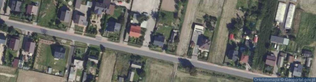 Zdjęcie satelitarne Krowica Zawodnia ul.