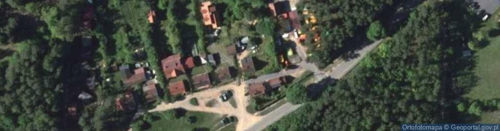Zdjęcie satelitarne Krutyń ul.
