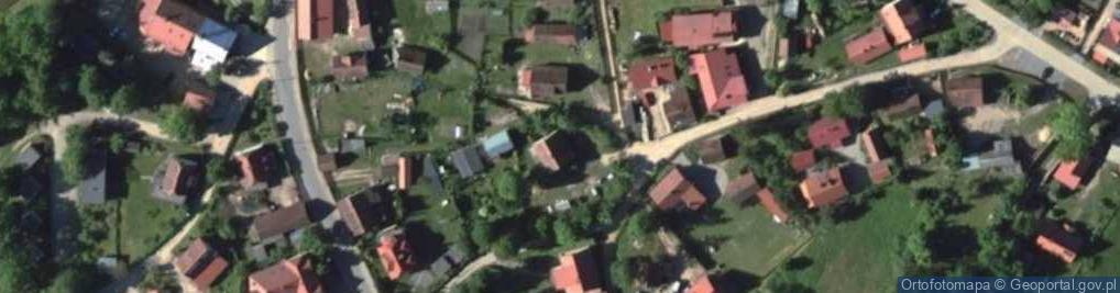 Zdjęcie satelitarne Krutyń ul.