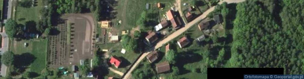 Zdjęcie satelitarne Krutyński Piecek ul.