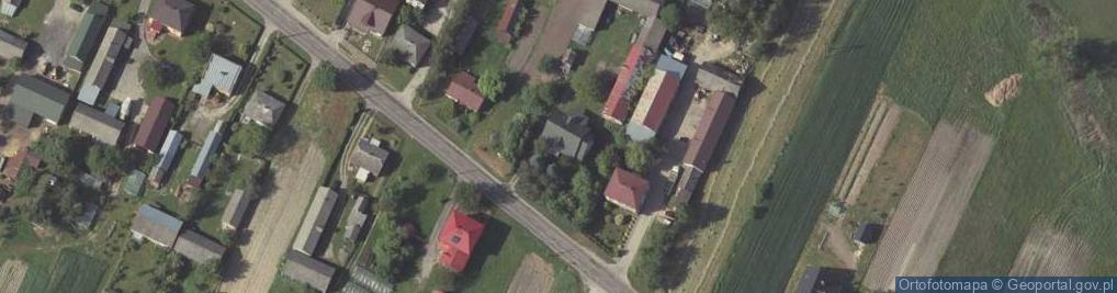 Zdjęcie satelitarne Krzak ul.