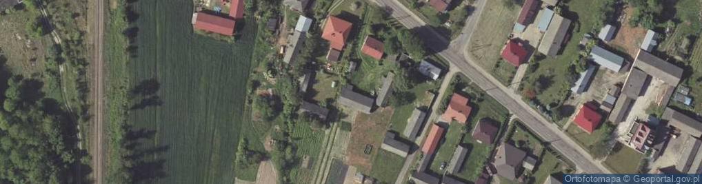 Zdjęcie satelitarne Krzak ul.