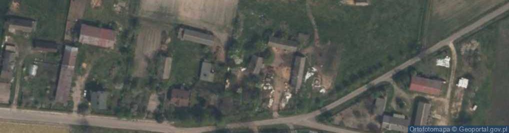 Zdjęcie satelitarne Krzaki ul.