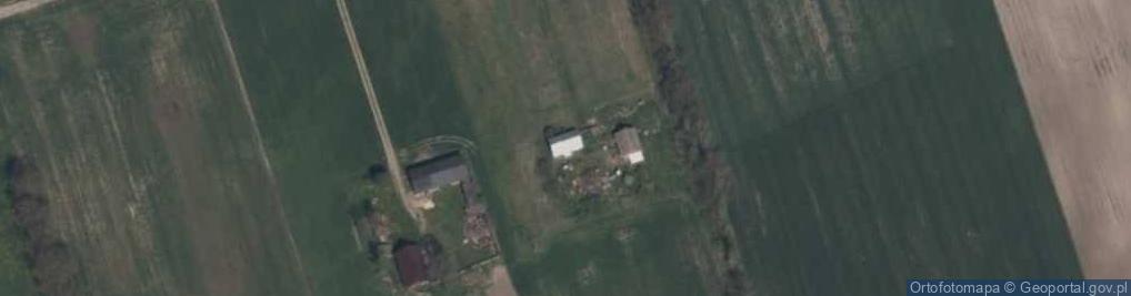 Zdjęcie satelitarne Krzaki ul.