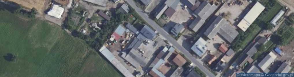 Zdjęcie satelitarne Krzan ul.